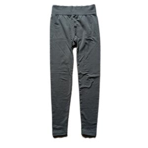 Fleece-Lined Olive Leggings